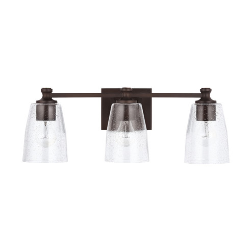 Myles Three Light Vanity in Bronze (65|140931BZ506)