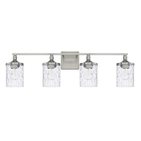 Colton Four Light Vanity in Brushed Nickel (65|128841BN451)