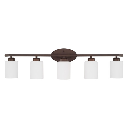 Dixon Five light Vanity in Bronze (65|115251BZ338)