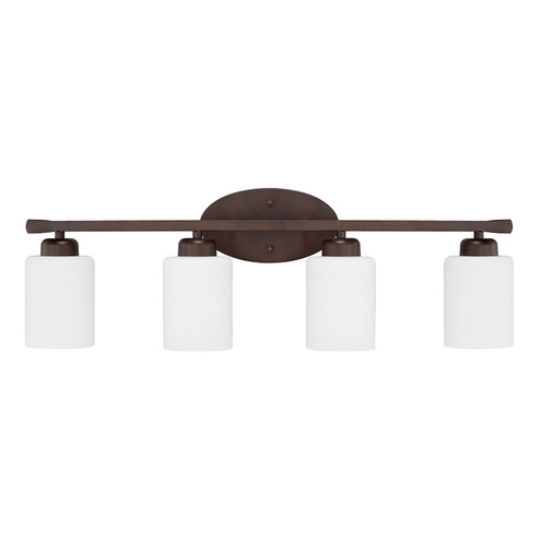 Dixon Four Light Vanity in Bronze (65|115241BZ338)