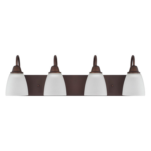 Trenton Four Light Vanity in Bronze (65|115141BZ337)
