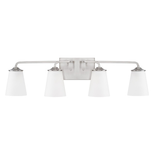 Braylon Four Light Vanity in Brushed Nickel (65|114141BN331)