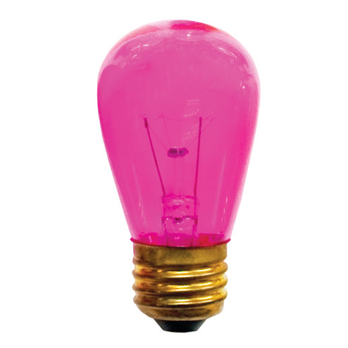 Indicator, Light Bulb in Transparent Pink (427|701611)