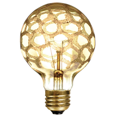 Crystal Light Bulb in Amber Marble (427|144025)