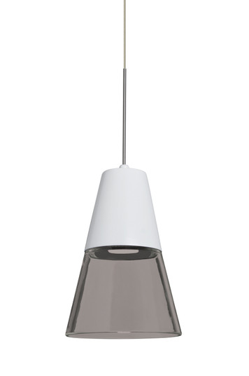Timo 6 One Light Pendant in Satin Nickel (74|XPTIMO6WSLEDSN)