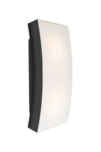 Billow Outdoor Wall Sconce in Black (74|BILLOW15BK)