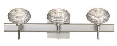 Lasso Wall Sconce in Satin Nickel (74|3SW5612GLSNSQ)