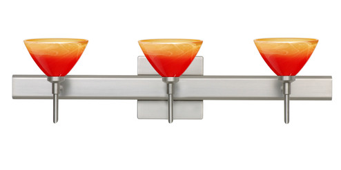 Domi Wall Sconce in Satin Nickel (74|3SW1743SLSNSQ)