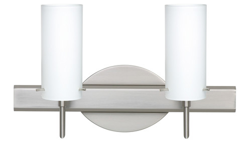 Copa Two Light Wall Sconce in Satin Nickel (74|2SW440307SN)