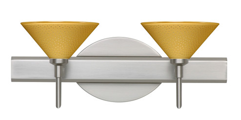 Kona Wall Sconce in Satin Nickel (74|2SW282490SN)