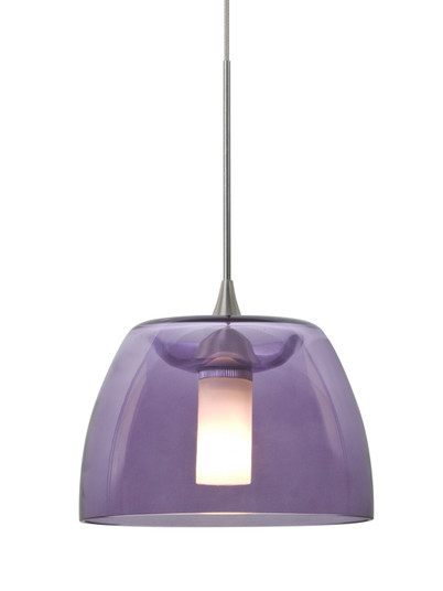 Spur One Light Pendant in Satin Nickel (74|1XTSPURPLSN)