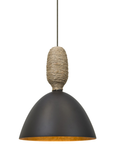 Creed One Light Pendant in Bronze (74|1XTCREEDLEDBR)