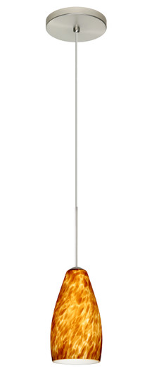 Karli One Light Pendant in Satin Nickel (74|1XT719818LEDSN)