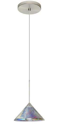 Kona One Light Pendant in Satin Nickel (74|1XT550493LEDSN)