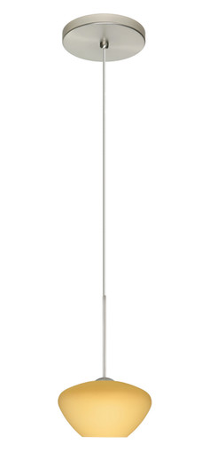 Peri One Light Pendant in Satin Nickel (74|1XT5410VMLEDSN)