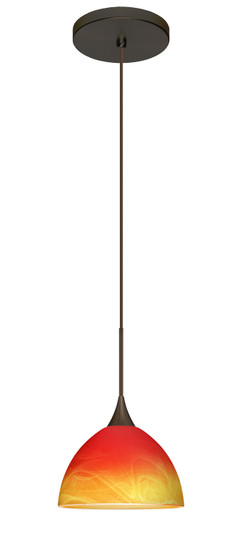 Brella One Light Pendant in Bronze (74|1XT4679SLLEDBR)