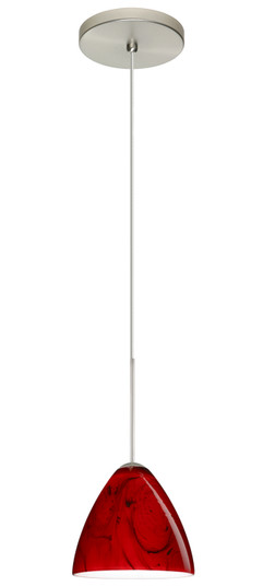 Mia One Light Pendant in Satin Nickel (74|1XT1779MALEDSN)