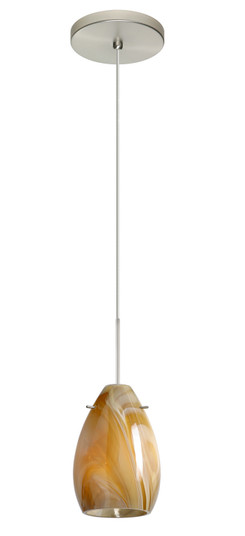 Pera One Light Pendant in Satin Nickel (74|1XT1713HNLEDSN)