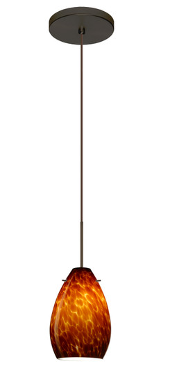 Pera One Light Pendant in Bronze (74|1XT171318BR)