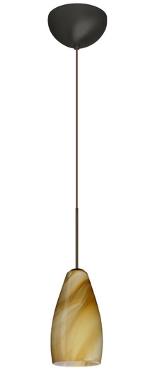 Karli One Light Pendant in Bronze (74|1XC7198HNLEDBR)