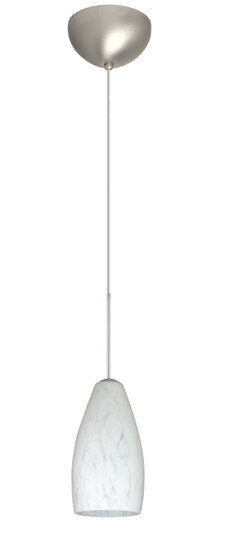 Karli One Light Pendant in Satin Nickel (74|1XC719819LEDSN)