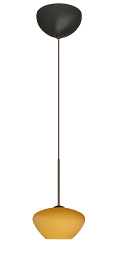 Peri One Light Pendant in Bronze (74|1XC541080LEDBR)