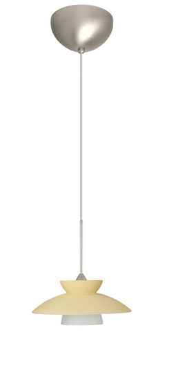Trilo One Light Pendant in Satin Nickel (74|1XC271897LEDSN)