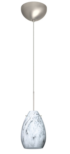 Pera One Light Pendant in Satin Nickel (74|1XC1713MGSN)