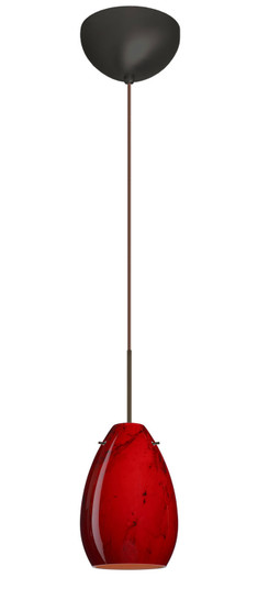 Pera One Light Pendant in Bronze (74|1XC1713MABR)