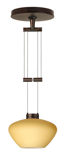 Peri One Light Pendant in Bronze (74|1XA5410VMBR)