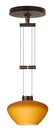 Peri One Light Pendant in Bronze (74|1XA541080BR)