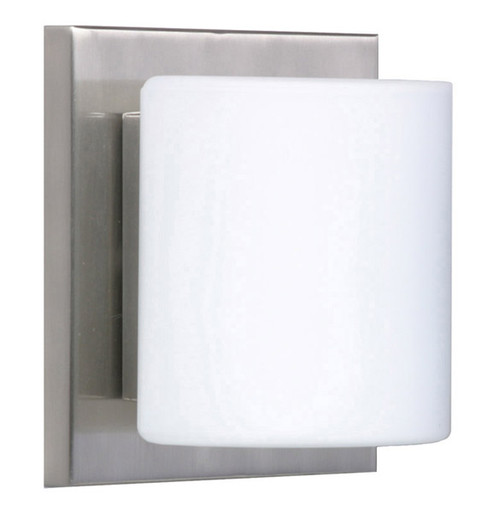 Paolo One Light Wall Sconce in Satin Nickel (74|1WS787307SN)