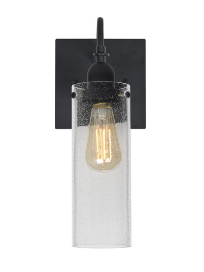Juni One Light Wall Sconce in Black (74|1WGJUNI10CLEDILBK)