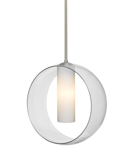 Plato One Light Pendant in Satin Nickel (74|1TTPLATOCLLEDSN)