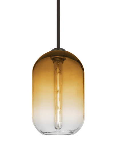 Omega 12 One Light Pendant in Bronze (74|1TTOMEGA12AMEDILBR)