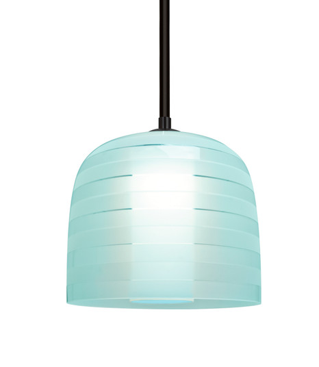 Mitzi 7 One Light Pendant in Black (74|1TTMITZI7CYBK)