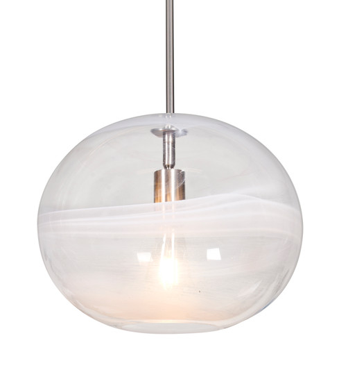 Geno LED Pendant in Satin Nickel (74|1TTGENOCLEDILSN)