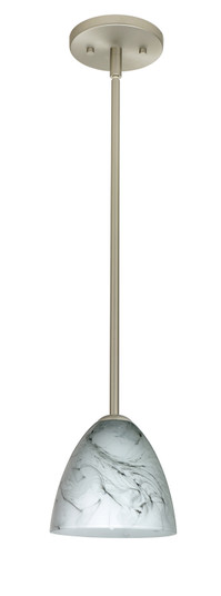 Vila One Light Pendant in Satin Nickel (74|1TT4470MGLEDSN)