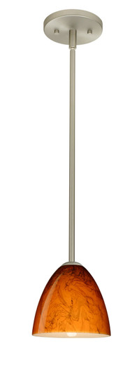 Vila One Light Pendant in Satin Nickel (74|1TT4470HBSN)