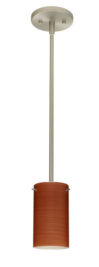 Stilo One Light Pendant in Satin Nickel (74|1TT4404CHMEDSN)