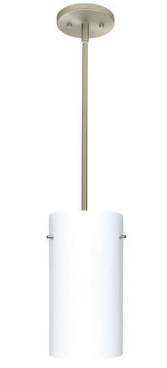 Tondo One Light Pendant in Satin Nickel (74|1TT412007LEDSN)