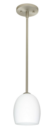 Lucia One Light Pendant in Satin Nickel (74|1TT169707LEDSN)