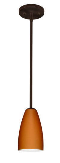 Riva One Light Pendant in Bronze (74|1TT151180LEDBR)