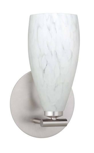Karli One Light Wall Sconce in Satin Nickel (74|1SX719819SN)