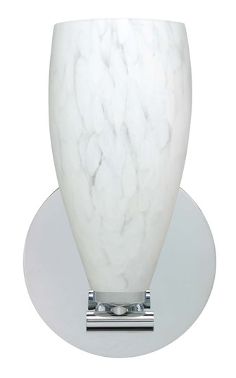 Karli One Light Wall Sconce in Polished Nickel (74|1SX719819PN)