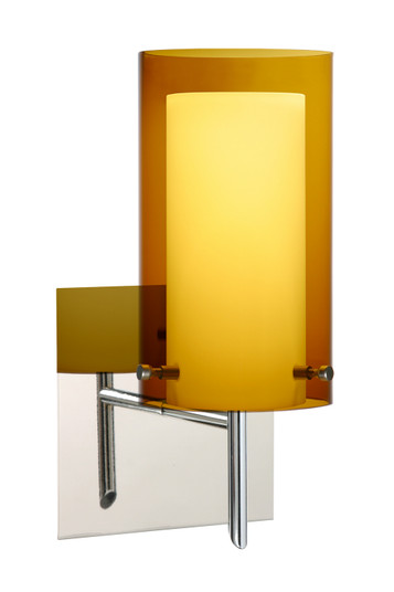 Pahu One Light Wall Sconce in Chrome (74|1SWG44007CRSQ)
