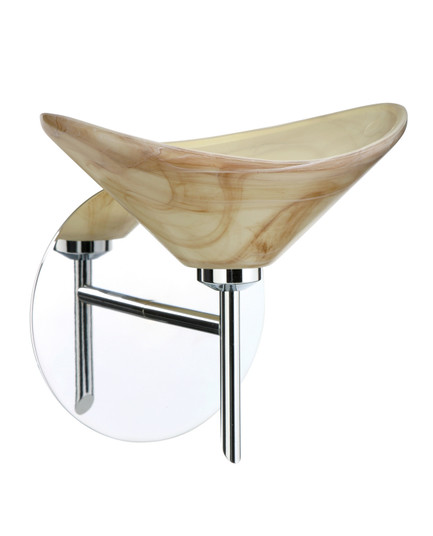 Hoppi One Light Wall Sconce in Chrome (74|1SW191383CR)