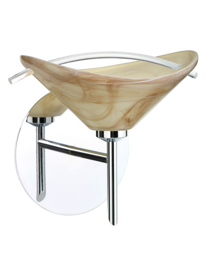 Hoppi One Light Wall Sconce in Chrome (74|1SW181305CR)