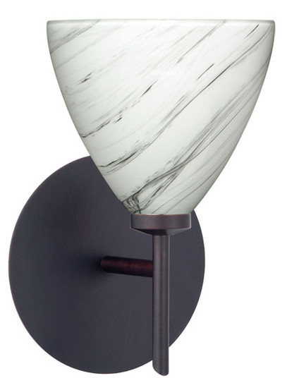 Mia One Light Wall Sconce in Bronze (74|1SW1779MGBR) Mia One Light Wall Sconce in Bronze (74|1SW1779MGBR)