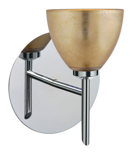 Divi One Light Wall Sconce in Chrome (74|1SW1758GFCR)